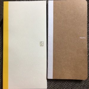 Brand new Kinbor planner notebooks